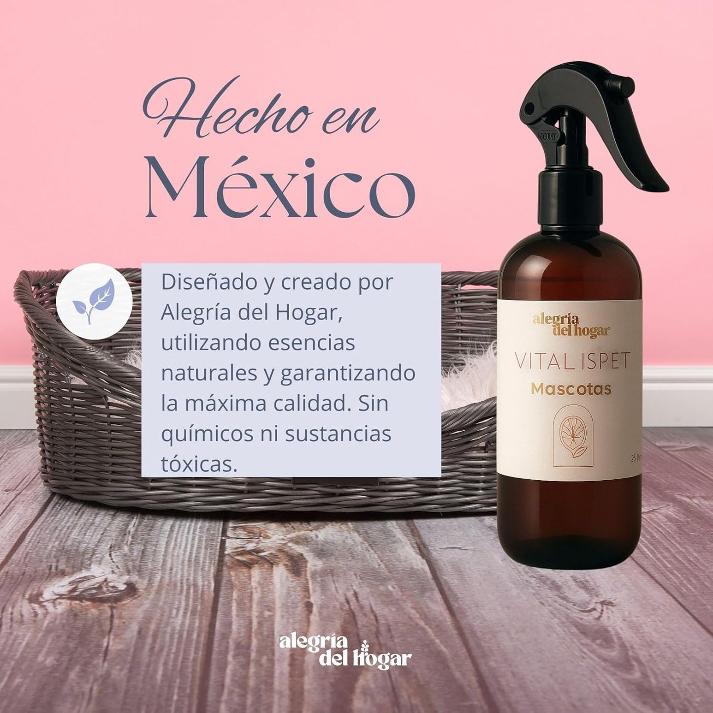 Vitalispet Neutralizador de Olores de Mascotas 250 ml – Spray Natural con Aceites Esenciales de Eucalipto y Toronja