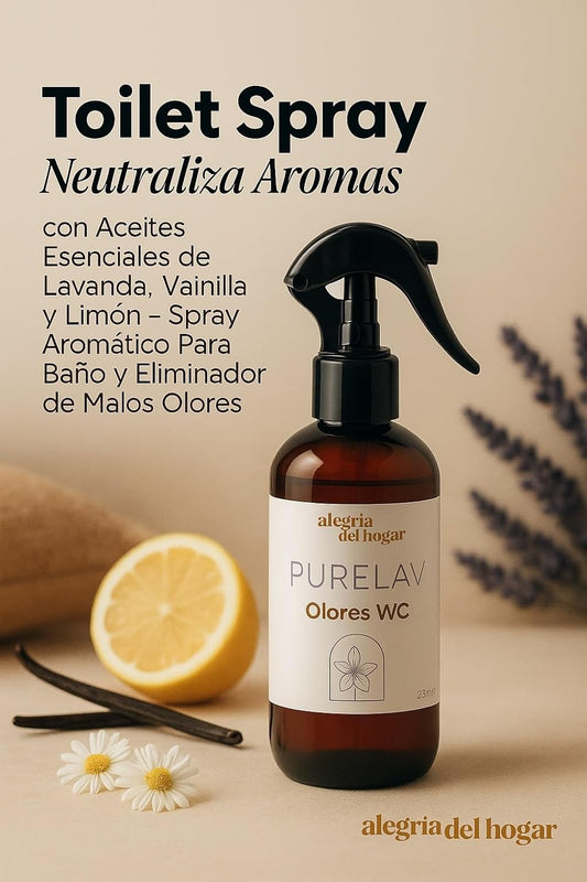 PureLav Spray Eliminador de Olores para WC