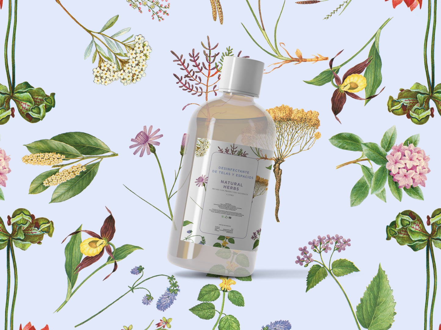 Desinfectante de telas y espacios Natural Herbs 1,000 ml - AlegriadelhogaradhDesinfectante de telas y espacios Natural Herbs 1,000 mlAlegriadelhogaradhProductos para el hogar