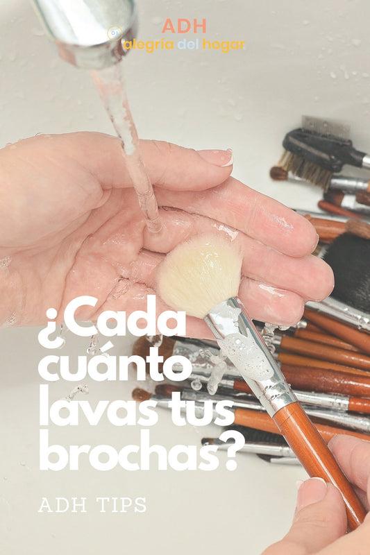Cada cuánto lavas tus brochas? - Alegriadelhogaradh