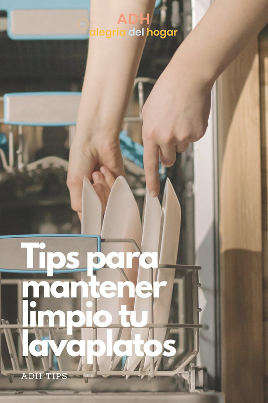 Lavadoras de platos - Recomendaciones de uso y limpieza - Alegriadelhogaradh