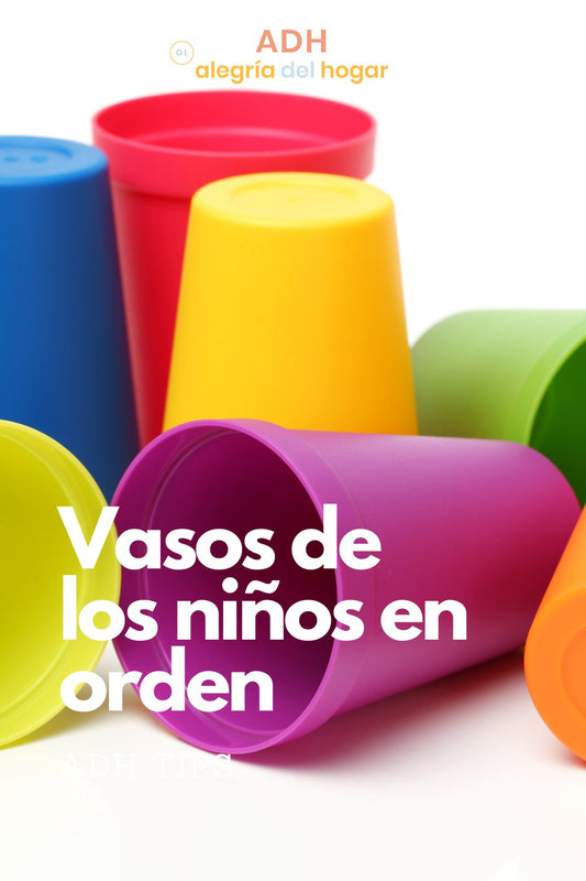 Organizar tuppers y vasos de los niños - Alegriadelhogaradh
