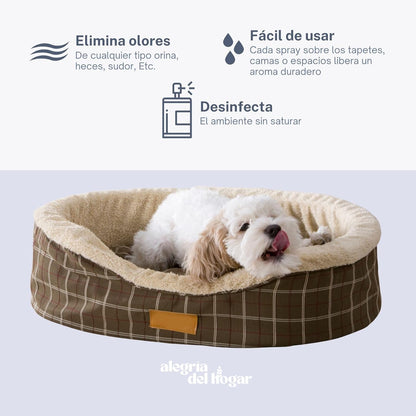 Vitalispet Neutralizador de Olores de Mascotas 250 ml – Spray Natural con Aceites Esenciales de Eucalipto y Toronja