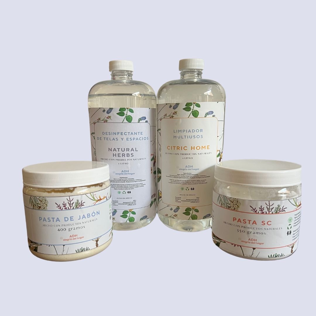 Kit de Limpieza Natural – Todo lo que Necesitas en un Solo Pack - AlegriadelhogaradhKit de Limpieza Natural – Todo lo que Necesitas en un Solo PackAlegriadelhogaradh